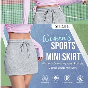 Shenhe Sports Mini Skirt